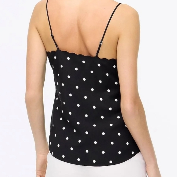 NWT J. Crew polka dot camisole - Picture 2 of 5